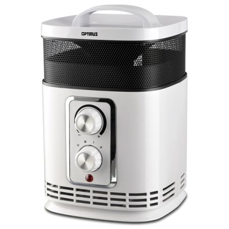 Optimus H-7232 Portable 360? Surround Ceramic Heater with Thermostat